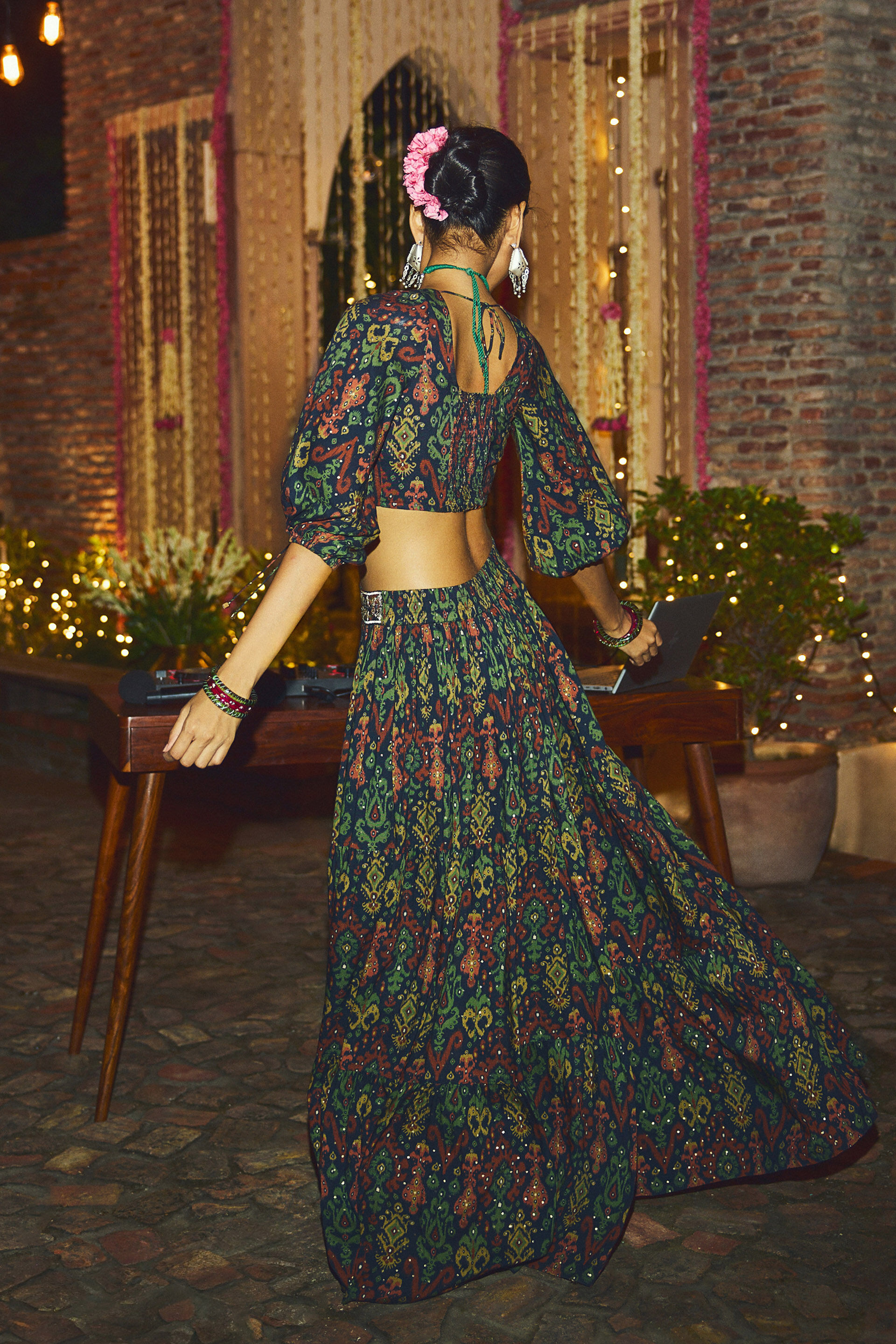 Asara Black Co-ord Set, Black, image 2